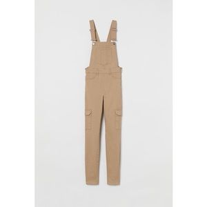 Denim Beige Overalls